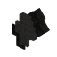 Steep Black Roof Side