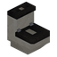 Black Toilet