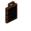 Black Zelkova Tall Seat Back