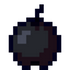 Darkened Apple