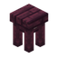 Crimson Side Table