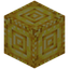 Raw Gold Block Pillar Top