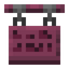 Crimson Hanging Sign