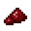 Small Pile of Red Garnet Dust