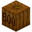 Boo Carved Pumpkin