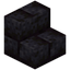 Polished Blackstone Brick Stairs