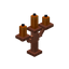 Orange Copper Candelabra