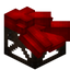 Red Longer Roof Block (Framed)