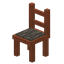 Stripped Acacia Chair
