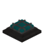 Cyan Wall Lamp (inverted)