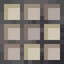 Square Brown Stained Glass Pane