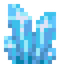 Blue Corundum Cluster