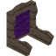 Purple Larch Fancy Seat Back