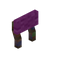 Magenta Rainbow Eucalyptus Raised Seat Back
