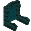 Cyan Warped Fancy Seat Back