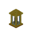 Brown Fancy Gold Lantern
