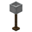 Tall White Lamp