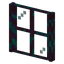 Warped Stem Four Pane Window
