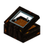 Orange Brimwood Display Case