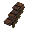 Roof Bargeboard Left 45 Terracotta