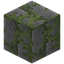 Vertical Cut Mossy Stone Bricks
