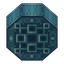 Light Blue Locometal Boiler