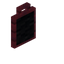 Black Sakura Tall Seat Back