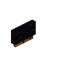 Black Aurum Small Seat Back