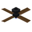 Spruce Dark Ceiling Fan