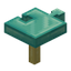 Pastel Blue Puzzle Piece Table