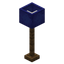 Tall Blue Lamp