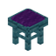Purple Blue Bioshroom Seat