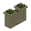 Sandstone Grass Topped Wall