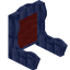 Red Blue Enchanted Fancy Seat Back
