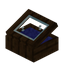 Blue Dark Oak Display Case