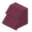 Pink Concrete Steep Base Roof