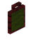 Green Demonic Tall Seat Back