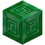 Bordered Emerald Crosses Block
