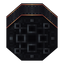 Black Copper Wrapped Locometal Boiler