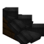 Black Longer Roof (Dark Oak)