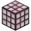 Square Pink Stained Glass