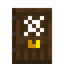 Dark Oak Waffle Door