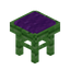 Purple Green Bioshroom Seat