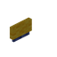 Yellow Blue Enchanted Small Seat Back