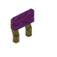 Magenta Yellow Bioshroom Raised Seat Back