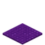 Knitted Purple Carpet