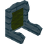 Green Skyris Fancy Seat Back