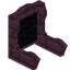 Black Torreya Fancy Seat Back
