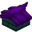 Purple Longer Top Roof Block (Warped)