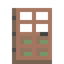 Exposed Copper Door